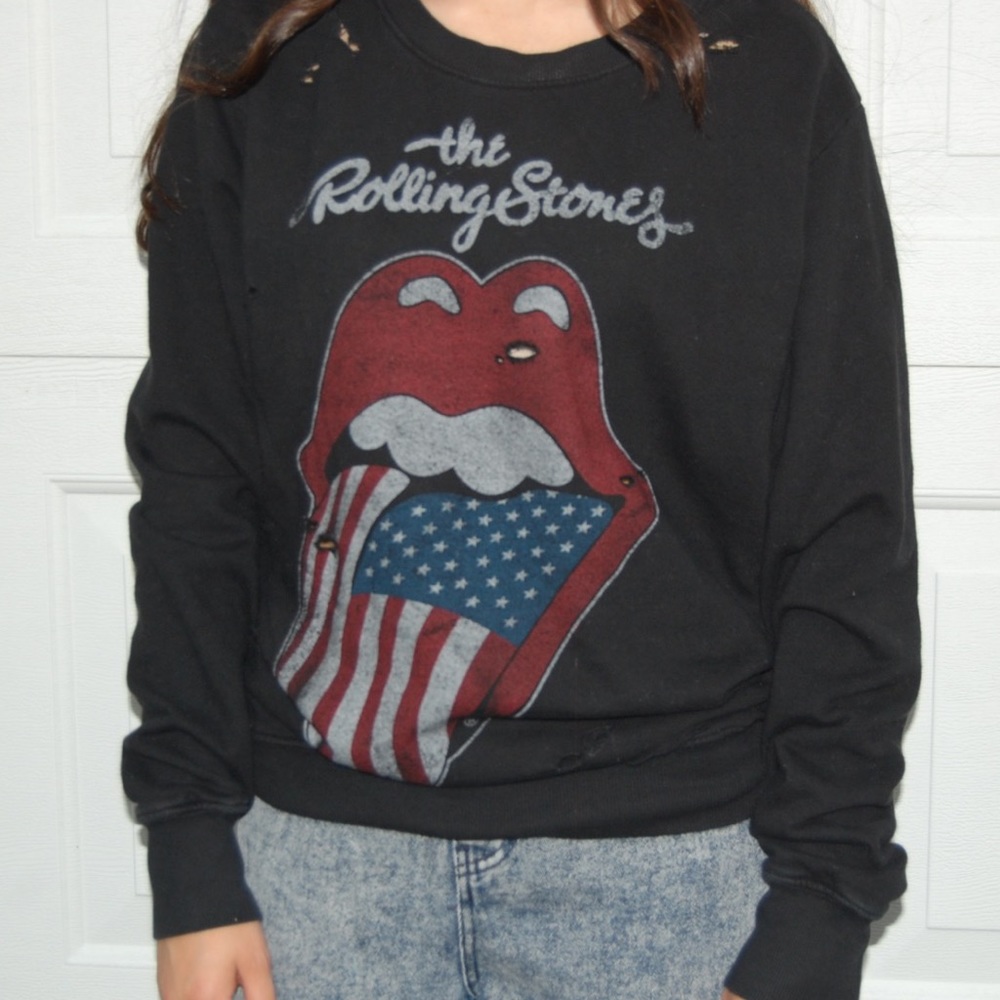 VINTAGE ROLLING STONES SWEATER FROM SACKS 5TH AVE!